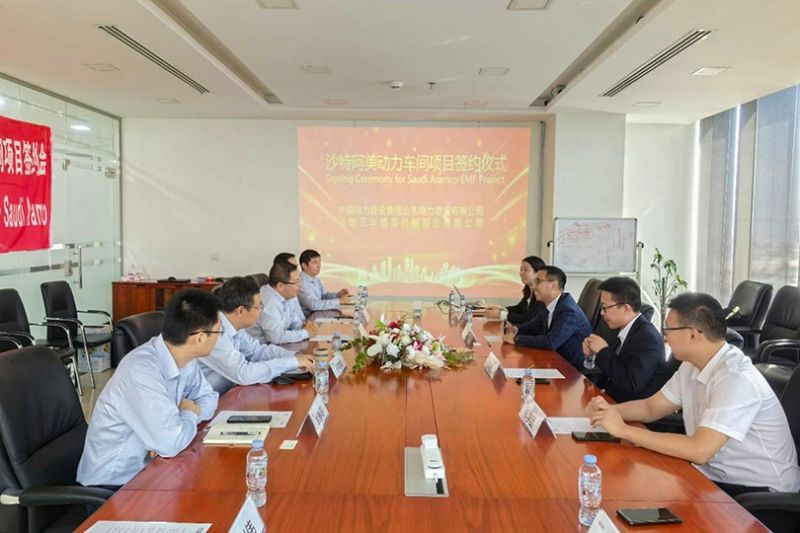 加倉中東!衛(wèi)華集團成功簽約沙特阿美千萬美金項目